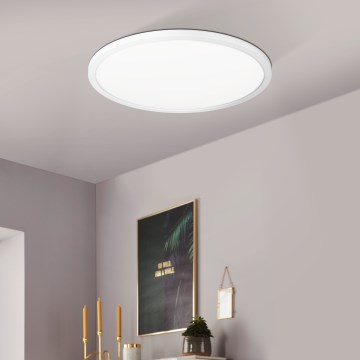 Eglo 31699 - Ściemnialna lampa sufitowa RGBW ROVITO-Z LED/16,5W/230V 2700-6500K biały