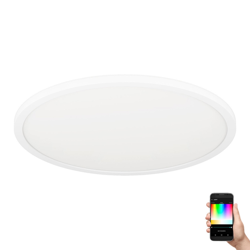 Eglo 31699 - Ściemnialna lampa sufitowa RGBW ROVITO-Z LED/16,5W/230V 2700-6500K biały