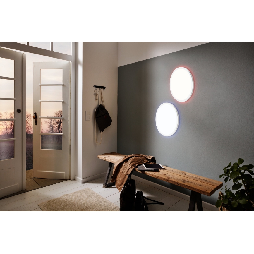 Eglo 31699 - Ściemnialna lampa sufitowa RGBW ROVITO-Z LED/16,5W/230V 2700-6500K biały
