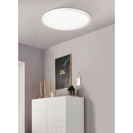 Eglo 31699 - Ściemnialna lampa sufitowa RGBW ROVITO-Z LED/16,5W/230V 2700-6500K biały