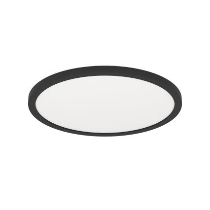 Eglo 31703 - LED RGBW ściemnialna lampa sufitowa ROVITO-Z LED/14,6W/230V 2700-6500K śr. 29,5 cm czarna