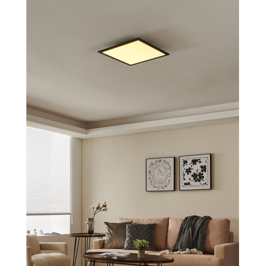 Eglo 31724 - LED Plafon ściemnialny SALOBRENA-Z LED/21,5W/230V 2700-6500K czarny