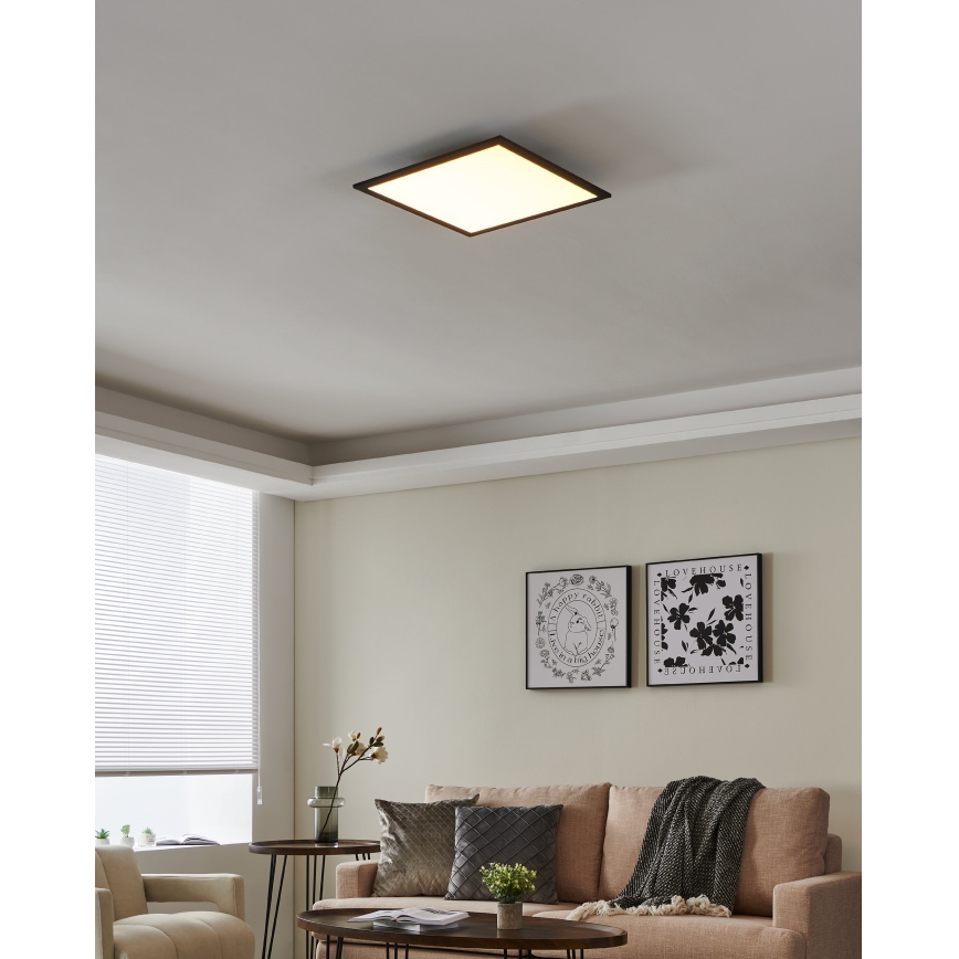Eglo 31724 - LED Plafon ściemnialny SALOBRENA-Z LED/21,5W/230V 2700-6500K czarny