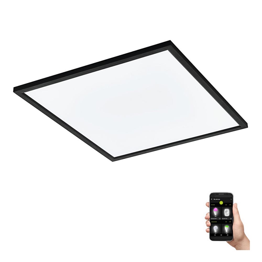 Eglo 31725 - LED Plafon ściemnialny SALOBRENA-Z LED/33W/230V 2700-6500K czarny