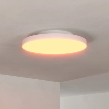Eglo 31728 - LED RGBW Plafon ściemnialny TURCONA-Z LED/22,4W/230V 2700-6500K biały