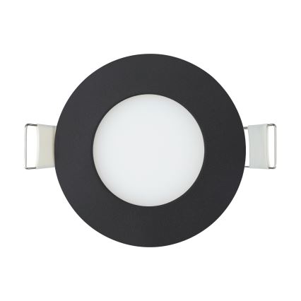 Eglo 31743 - ZESTAW 3x ściemnialnych wpuszczanych opraw LED do łazienki FUEVA-Z 1xLED/2,8W/230V 2700-6500K IP44 czarne śr. 8,5 cm