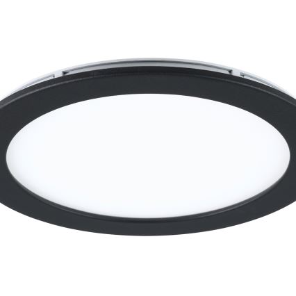 Eglo 31744 - LED Ściemnialne wpuszczane oświetlenie łazienkowe FUEVA-Z LED/10,5W/230V 2700-6500K IP44 czarny