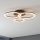 Eglo 31771 - LED Plafon ściemnialny PARRAPOS-Z LED/33W/230V 3000-6500K czarny