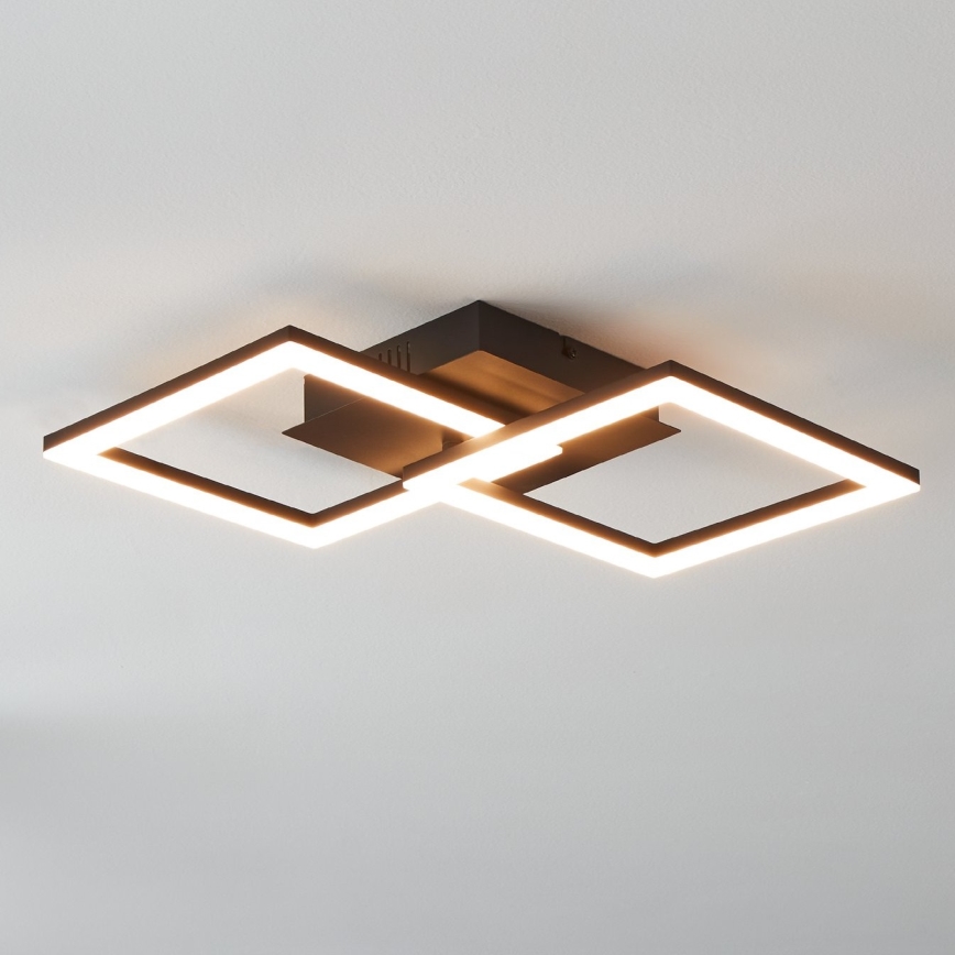 Eglo 31774 - LED Plafon ściemnialny PARANDAY-Z LED/21,5W/230V 3000-6500K czarny