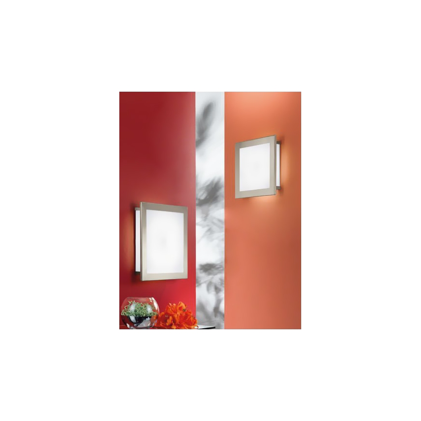 Eglo 31895 - Lampa sufitowa AURIGA 4xE14/25W/230V 30x30 cm matowy chrom