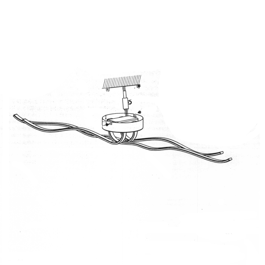 Eglo - LED Lampa sufitowa LED/40W/230V