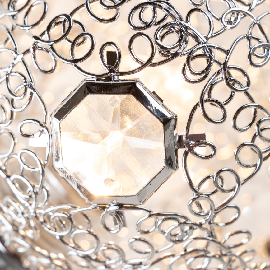 Eglo 32103 - Przysufitowy żyrandol LED VELAGO 5xG9/33W/230V chrom błyszczący