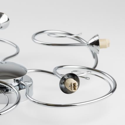 Eglo 32103 - Przysufitowy żyrandol LED VELAGO 5xG9/33W/230V chrom błyszczący