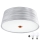 Eglo 32111- LED Plafon FONSEA 1 2xE27/9W/230V srebrny/miedź