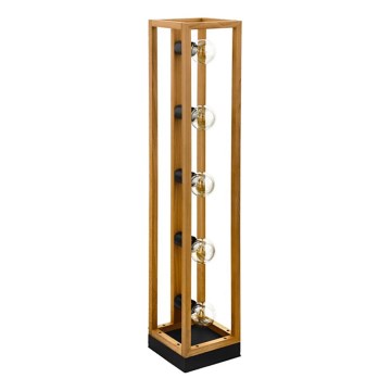 Eglo 32148 - Lampa stojąca BLACKCROWN 5xE27/40W/230V brązowa