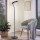 Eglo 32327 - LED RGBW ściemnialna lampa stojąca MARGHERA-C LED/15,5W/230V 2700-6500K czarna