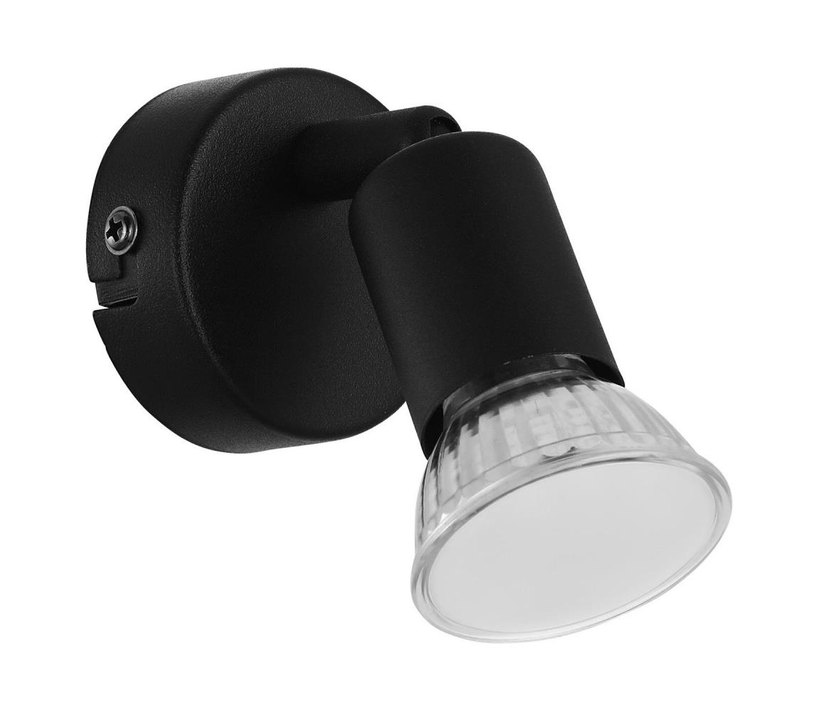 Eglo 32428 - LED Kinkiet punktowy BUZZ-LED 1xGU10/2,8W/230V 3000K czarny