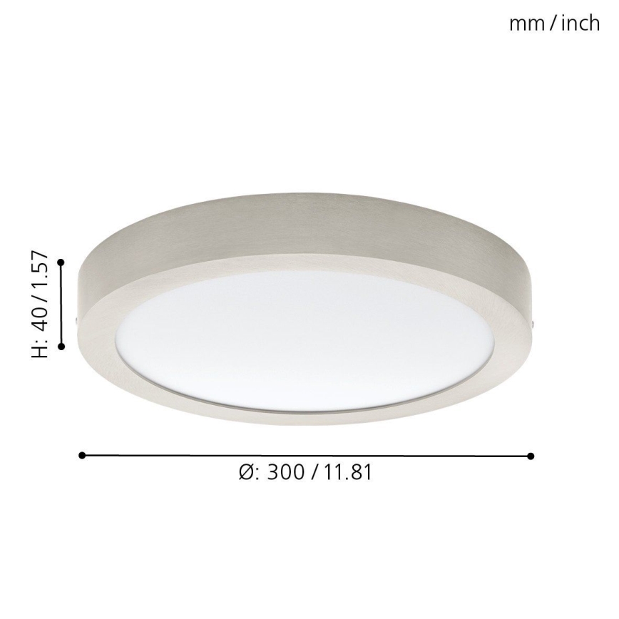 Eglo 32443 - LED Lampa sufitowa FUEVA 1 LED/24W/230V