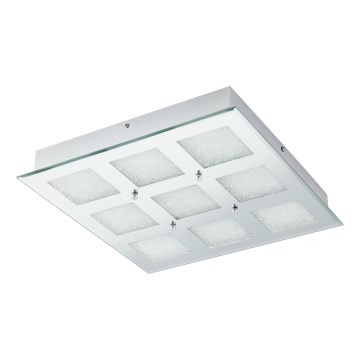Eglo 32455 - LED Plafon PALLANTE LED/33W/230V 4000K matowy chrom