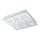 Eglo 32455 - LED Plafon PALLANTE LED/33W/230V 4000K matowy chrom
