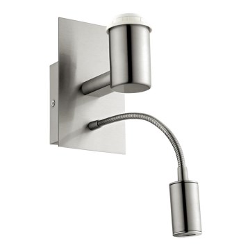 Eglo 32508 - Kinkiet TUNJA 1xE27/60W/LED/2,1W/230V Eglo 32508 - Kinkiet TUNJA 1xE27/60W/LED/2,1W/230V