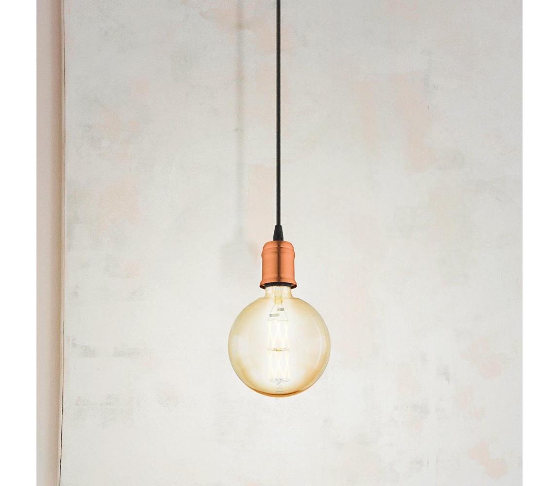 Eglo 32539 - Żyrandol na lince YORTH 1xE27/60W/230V