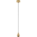 Eglo 32543 - Lampa sufitowa YORTH 1xE27/60W/230V dąb