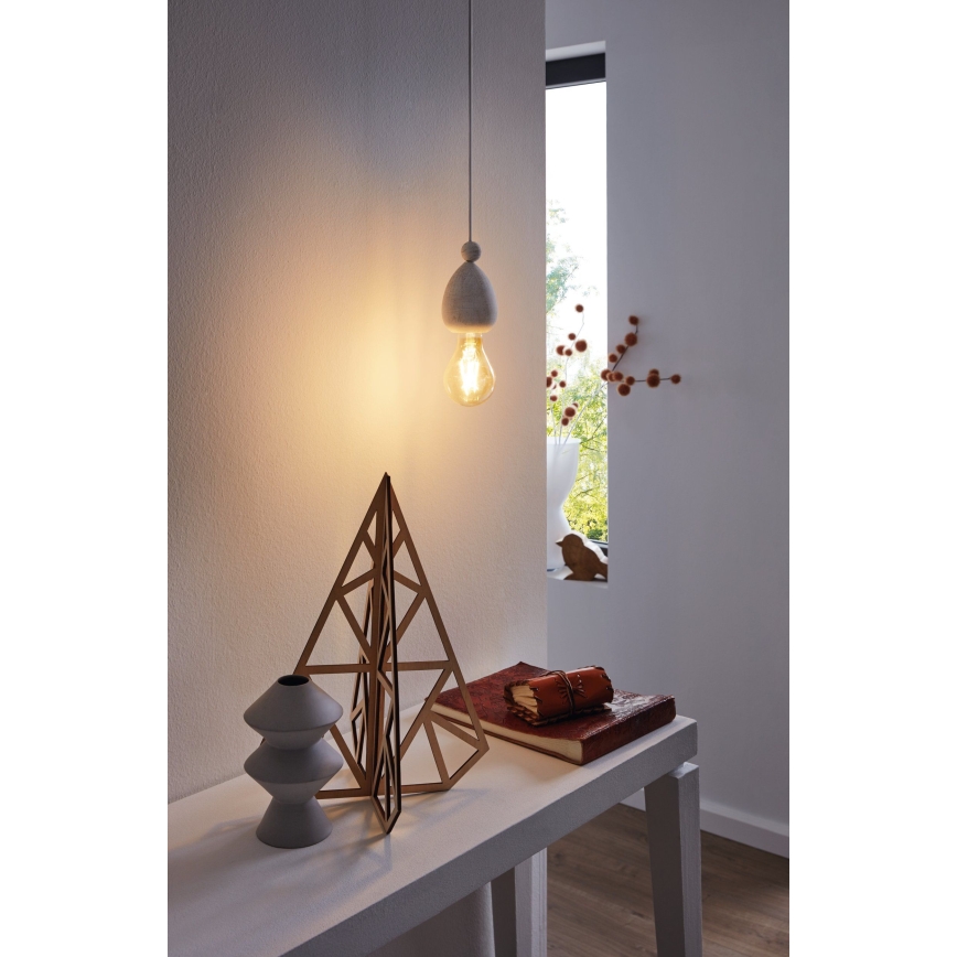 Eglo 32544 - Lampa sufitowa YORTH 1xE27/60W/230V biała