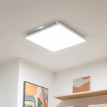 Eglo 32547 - LED RGBW Ściemnialny natynkowy/wpuszczany panel 2w1 SALOBRENA-C LED/34W/230V białe 60x60 cm + pilot zdalnego sterowania