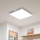 Eglo 32547 - LED RGBW Ściemnialny natynkowy/wpuszczany panel 2w1 SALOBRENA-C LED/34W/230V białe 60x60 cm + pilot zdalnego sterowania