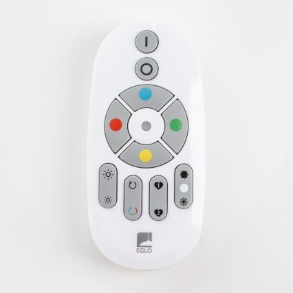 Eglo 32547 - LED RGBW Ściemnialny natynkowy/wpuszczany panel 2w1 SALOBRENA-C LED/34W/230V białe 60x60 cm + pilot zdalnego sterowania