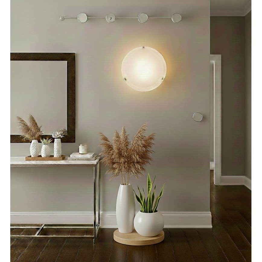 Eglo 32599 - lampa sufitowa LED SALOME LED/11W/230V Ø 30 cm, szkło alabastrowe - 5 lat gwarancji