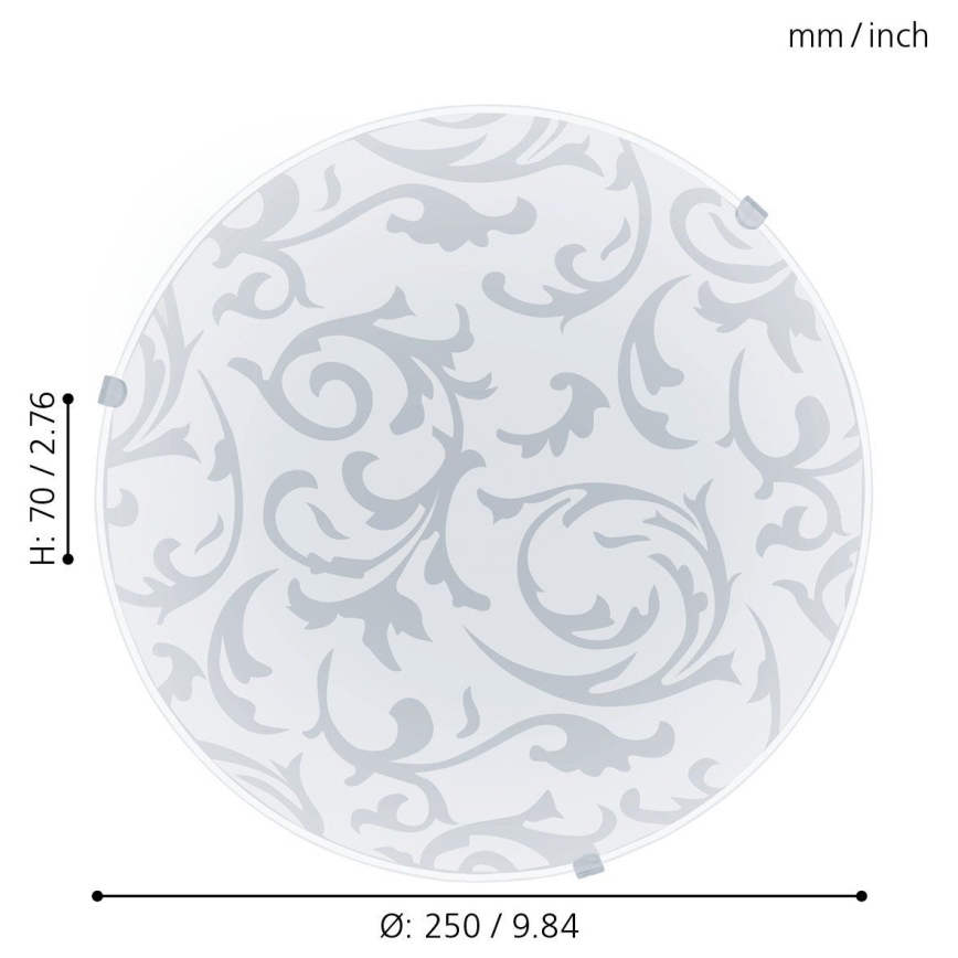 Eglo 32606 - Plafon LED MARS 11W/230V Ø 25 cm