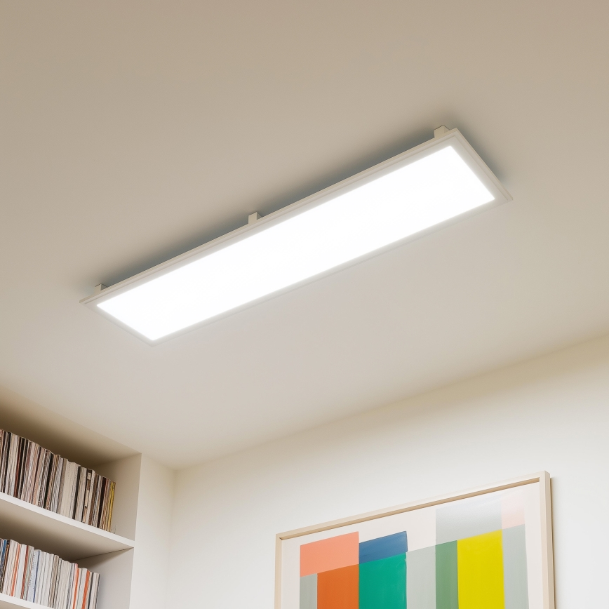 Eglo 32734 - LED RGBW Ściemnialny natynkowy/wpuszczany panel 2w1 SALOBRENA-C LED/34W/230V biały + pilot zdalnego sterowania
