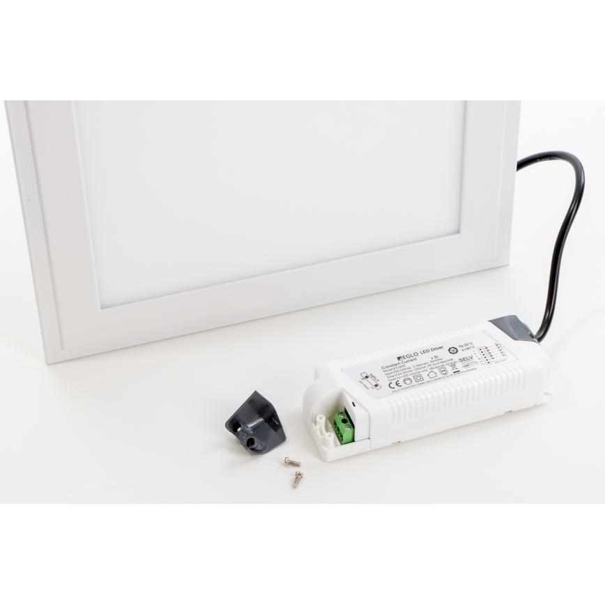 Eglo 32734 - LED RGBW Ściemnialny natynkowy/wpuszczany panel 2w1 SALOBRENA-C LED/34W/230V biały + pilot zdalnego sterowania