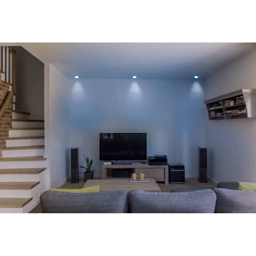 Eglo - LED RGB ściemnialna oprawa sufitowa FUEVA-C LED/10,5W/230V