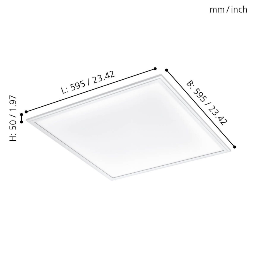 Eglo - LED Plafon LED/40W/230V