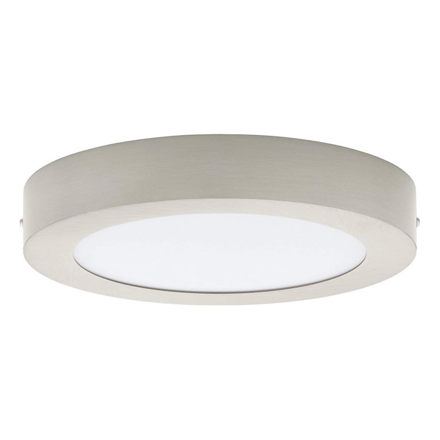 Eglo 32817 - ściemnialny plafon LED FUEVA LED/21W/230V 3000-6500K Ø 30 cm matowy chrom + pilot zdalnego sterowania