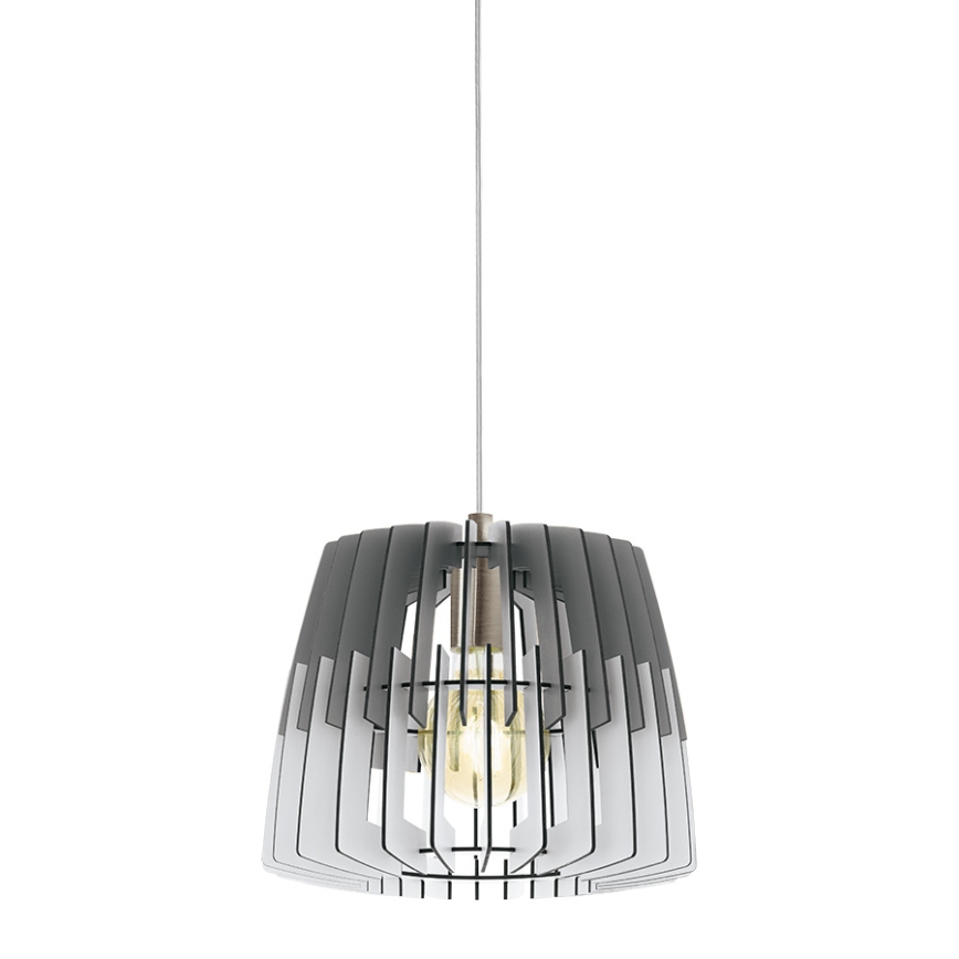 Eglo 32824 - Żyrandol ARTANA 1xE27/60W/230V szary 300mm