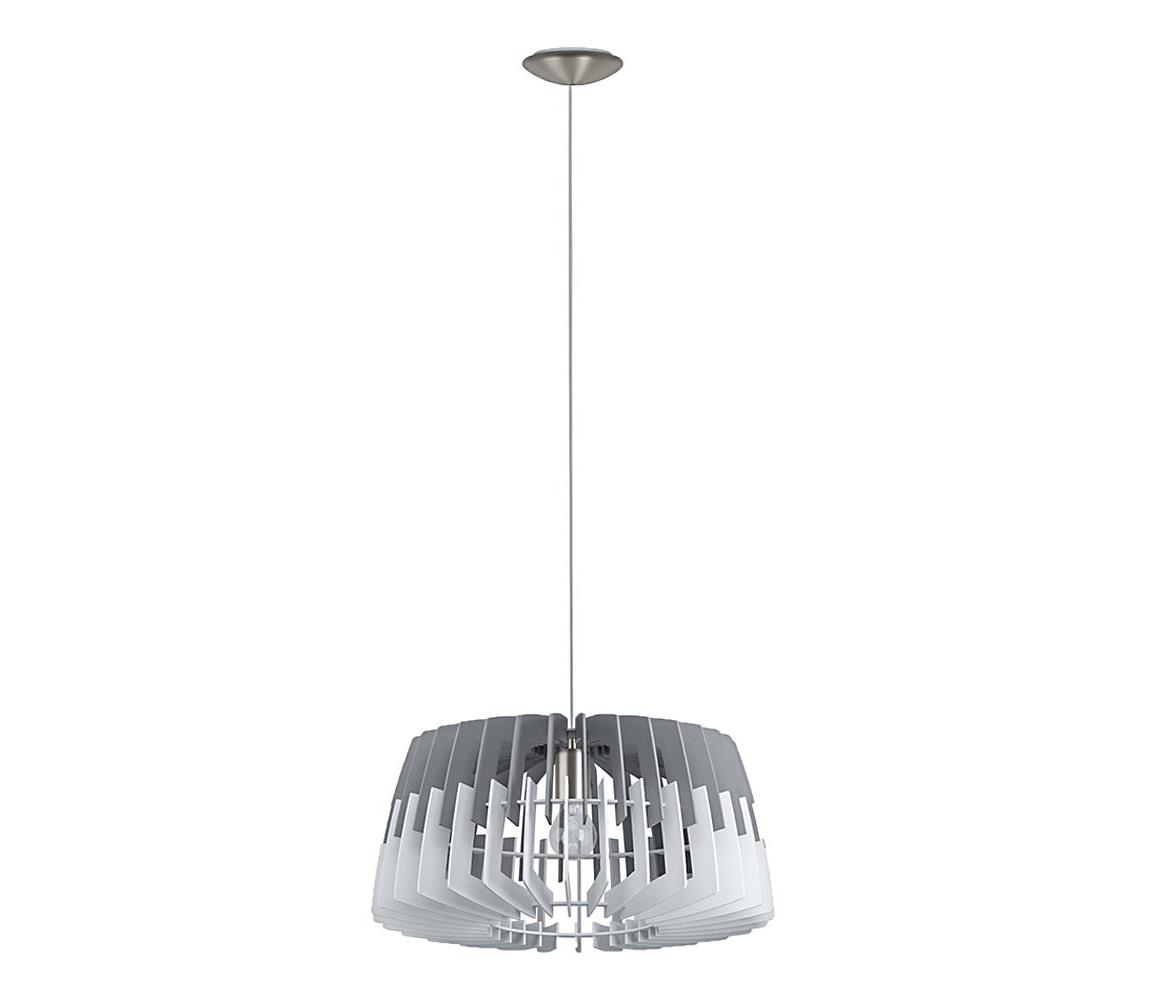 Eglo 32826 - Żyrandol ARTANA 1xE27/60W/230V szary 480mm