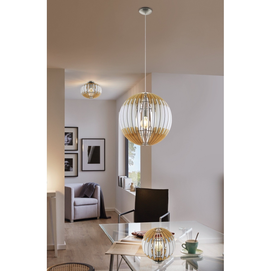 Eglo 32844 - Plafon OLMERO 1 1xE27/60W/230V
