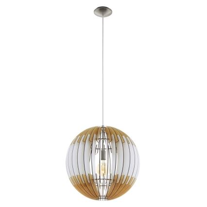 Eglo 32846 - Żyrandol OLMERO 1xE27/60W/230V