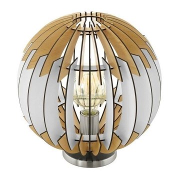 Eglo 32848 - Lampa stołowa OLMERO 1xE27/60W/230V