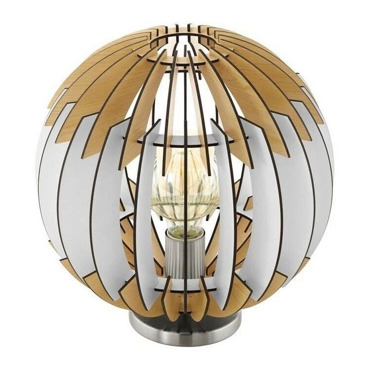 Eglo 32848 - Lampa stołowa OLMERO 1xE27/60W/230V