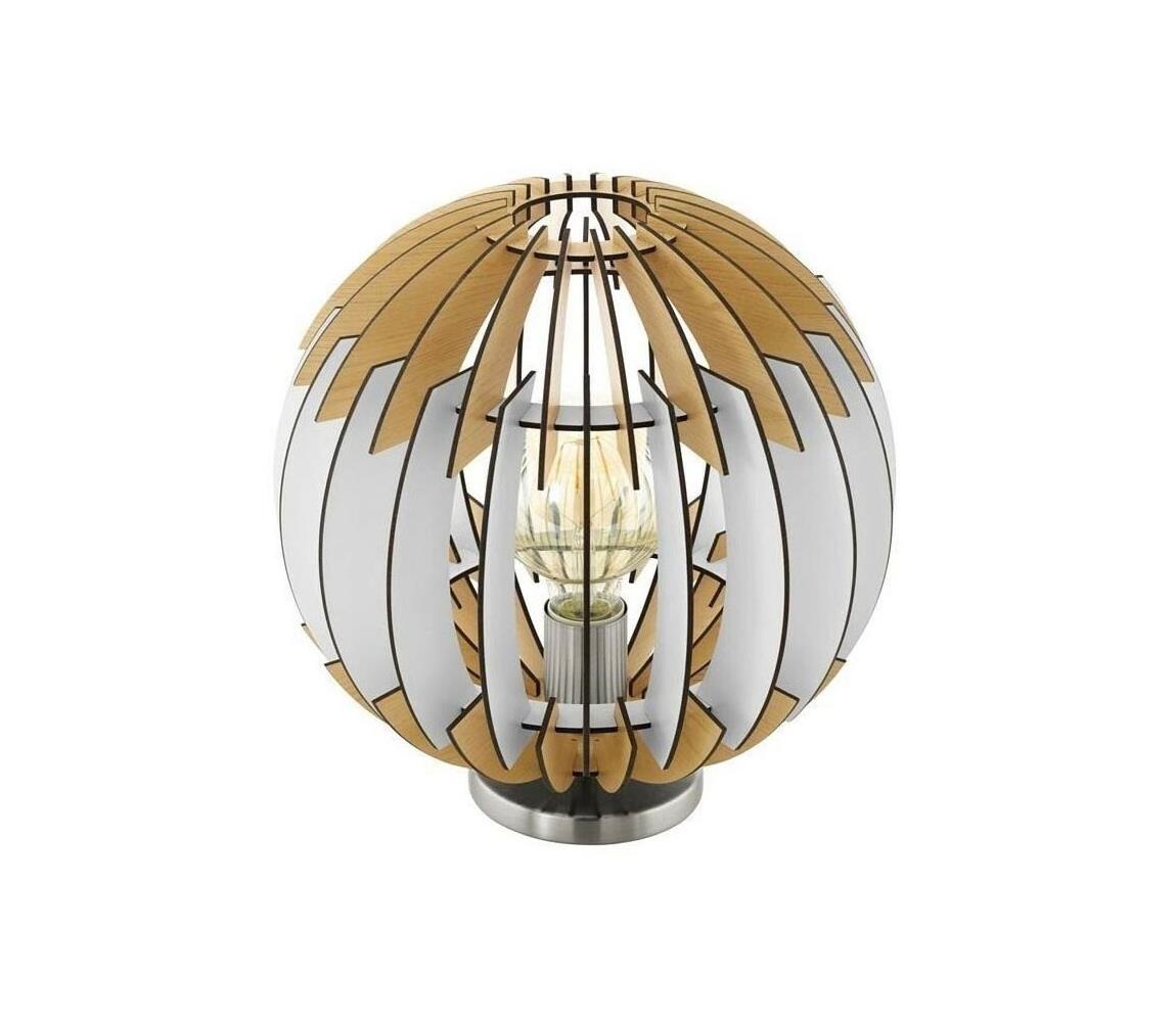 Eglo 32848 - Lampa stołowa OLMERO 1xE27/60W/230V