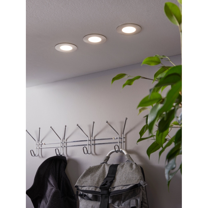 Eglo - ZESTAW 3x LED RGB Ściemnialna oprawa wpuszczana FUEVA-C 1xLED/3W/230V