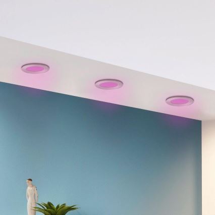 Eglo - ZESTAW 3x LED RGB Regulowane oświetlenie sufitowe FUEVA-C 1xLED/3W/230V