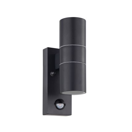 Eglo - LED Kinkiet zewnętrzny z czujnikiem 2xGU10/3W/230V IP44