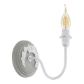 Eglo 33005 - Kinkiet 1xE14/40W/230V biały/szary