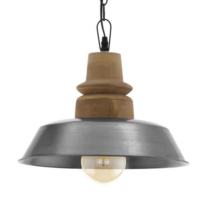 Eglo 33024 - Żyrandol na łańcuchu RIDDLECOMBE 1xE27/60W/230V